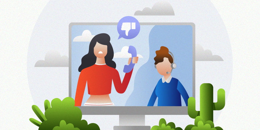 Erros no atendimento ao cliente