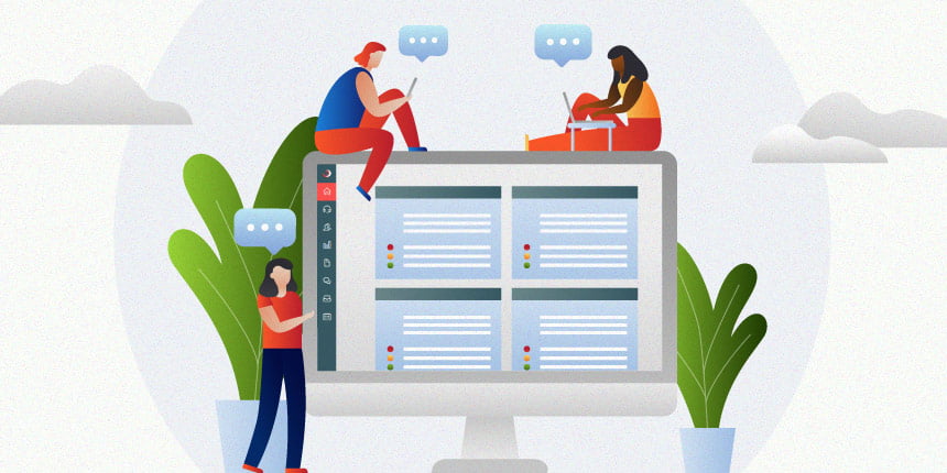 Uso de tickets na comunicação interna