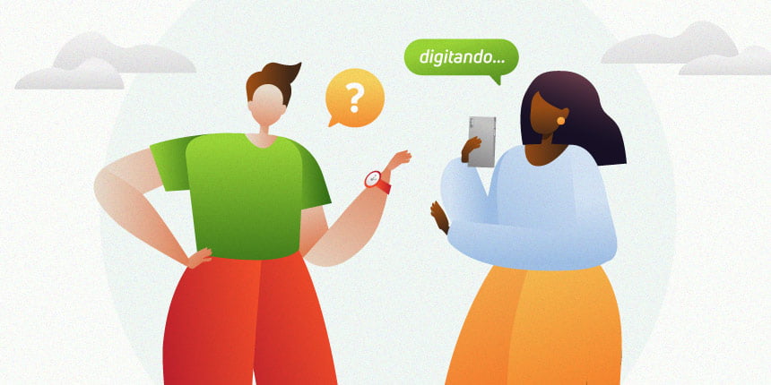 Tempo de espera para atendimento ao cliente